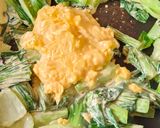 ふわふわ卵と青梗菜の中華マヨ炒め作り方6写真