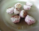えのきの肉だんごの甘味噌酢炒め作り方3写真