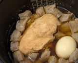 炊飯器にお任せ❣️鶏むね肉の煮込み作り方7写真
