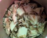 簡単★舞茸と豆腐のお味噌汁作り方1写真