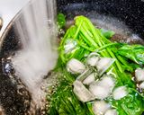 ほうれん草の梅干し和え作り方2写真
