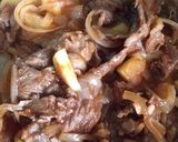 牛肉デミソースのキャベツ丼作り方4写真