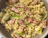 裏ワザでパラパラ！レタスチャーハン作り方6写真