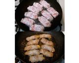 ニンニク香る!豚薄切り肉でチーズ巻き作り方3写真
