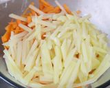 じゃがいもとにんじんのカレーきんぴら作り方2写真