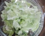 丸ごとペロリレタスの旨だれあえ作り方1写真