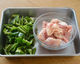 下味冷凍OK！鶏肉とピーマンの中華炒め作り方1写真