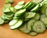 きゅうりとキノコの梅だれ冷しゃぶ作り方1写真