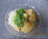 鶏つくねの大根 胡瓜おろし和え😋作り方5写真