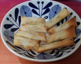 春巻の皮で簡単ブリトー(アレンジあり作り方10写真