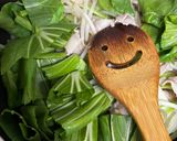 残り物で豚バラと青梗菜ともやしのオイ炒め作り方6写真