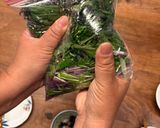 カラフル水菜×塩昆布 一夜漬け作り方3写真