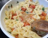 ミニトマトのパスタ作り方4写真