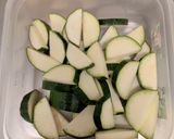 ズッキーニとソーセージと鶏のラタトゥイユ作り方1写真