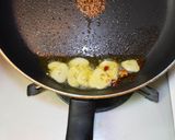 ニラとザーサイのパスタ作り方3写真