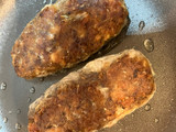 鯖缶のエスニック風サンド！
