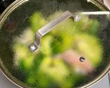 ブロッコリーとカニカマの蒸し焼き🥦作り方5写真