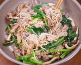 甘酢っぱ〜い🤭きのこたっぷり♪ポン酢肉野菜炒め🍄作り方8写真