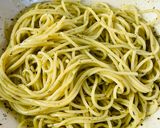 私の 大葉ソーススパゲッティ作り方3写真