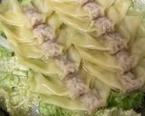 ワンタンスープ　ねぎニラ白菜作り方1写真