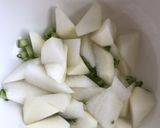 切って❣ギュッギュ➡早く食べたい大根漬け作り方3写真