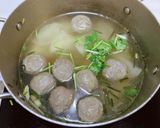牛肉団子と大根のスープ作り方3写真