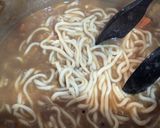 カレーの残りでカレーうどん作り方3写真