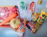 ＊新玉葱と人参と牛肉すき焼きチャプチェ＊作り方1写真