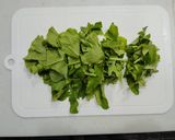 もやしと大根の葉の炒め物作り方1写真