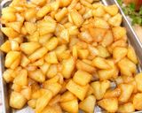 食パン型で♪アップルリング風ちぎりパン作り方1写真