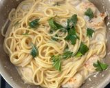 ホタテの和風味噌クリームパスタ作り方5写真