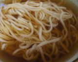 ほうれん草と梅のうどん作り方4写真