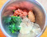 簡単過ぎ!ほうれん草の明太味噌マヨ和え!作り方1写真