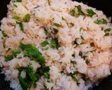 干しエビと大葉のご飯作り方3写真