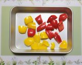 簡単今夜の夕飯レンジナスパプリカ揚げ浸し作り方3写真