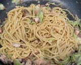 鯖缶塩焼きそば作り方3写真