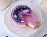 🫐ブルーベリーチーズケーキ作り方15写真