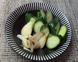 さっぱり！夏野菜の味噌ヨーグルト漬物作り方4写真
