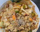 お一人様野菜たっぷり洋風オイトマト味炒飯作り方21写真