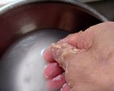 肉だけで簡単💫ふわふわミートボール作り方3写真