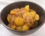 レンジ併用で時短♪新じゃが小芋の肉じゃが作り方10写真
