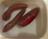 圧力鍋でじっくり蒸し芋作り方2写真
