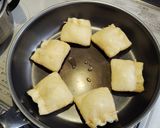 キャベツとツナのチーズ焼き巾着作り方5写真