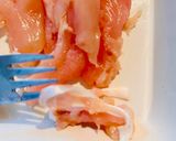 コク旨、鶏ささみとズッキーニのバター醬油パスタ作り方1写真