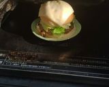 おうちカフェチーズハンバーガー作り方5写真