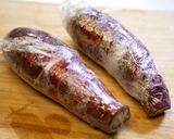 さつまいもと豚肉のカルボナーラ風作り方1写真