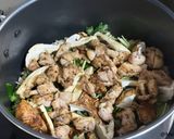 マツタケ・ポロウ　三つ葉の松茸ご飯作り方11写真