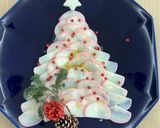 かまぼこ並べるだけ簡単クリスマスツリー作り方9写真