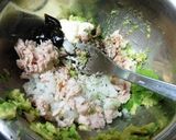 アボカドとツナの味噌チーズ春巻き作り方2写真