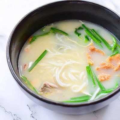 雲南過橋米線|キムチとひき肉のさっぱりピリ辛麺:工程6